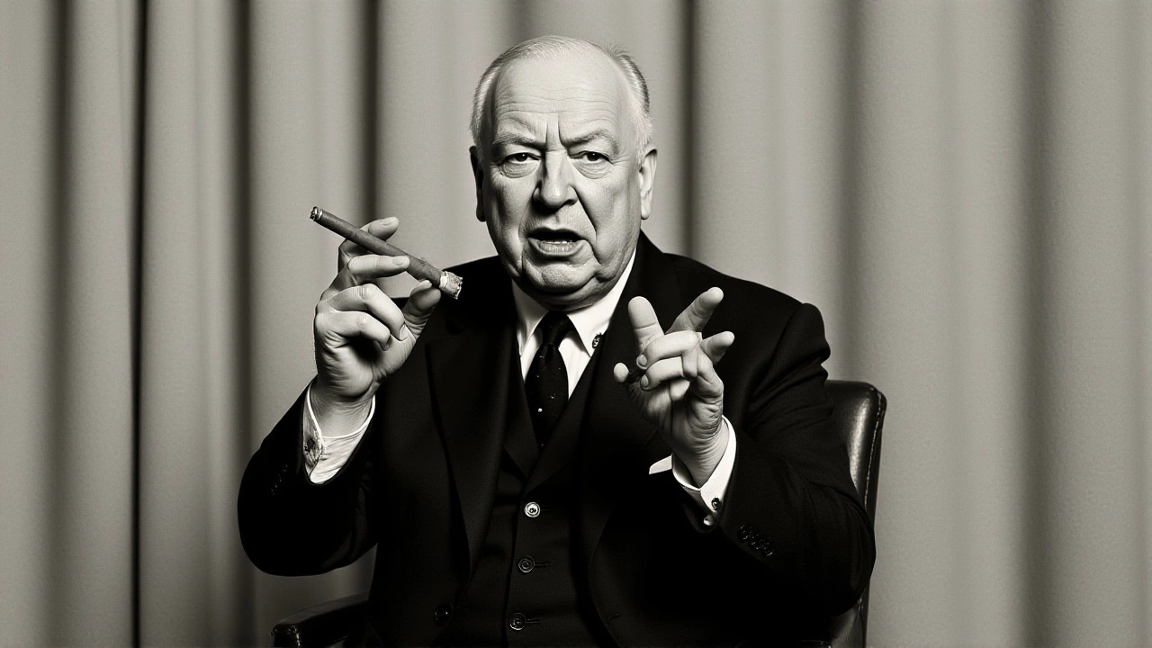 Hitchcock's Mount Rushmore Dream Blocked, Filmed on Soundstage